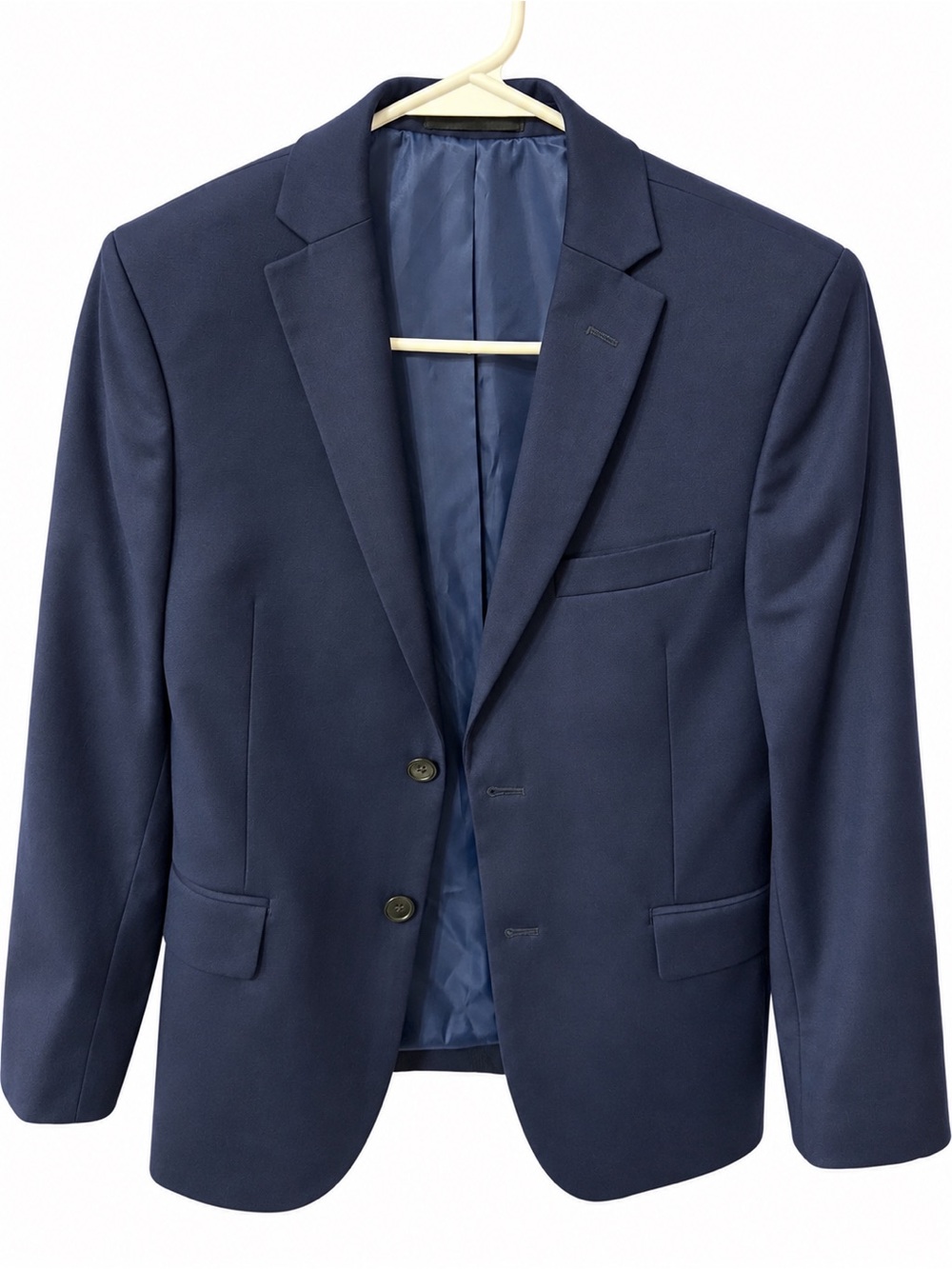 Ralph Lauren Boys Navy Blue Two-Button Blazer